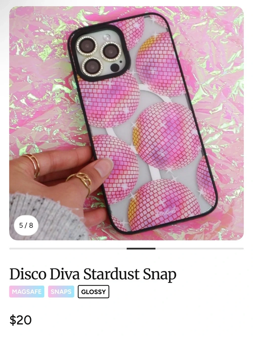 Disco Diva iPhone 16 Pro Max Snap